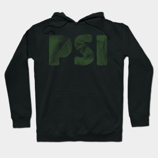 Psi Leaf Letters Hoodie